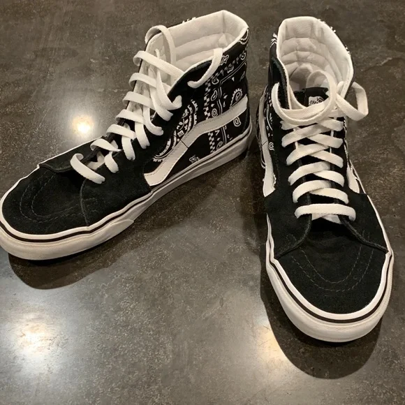 Men’s Vans Sk8 Hi Peace Paisley - Picture 12 of 13